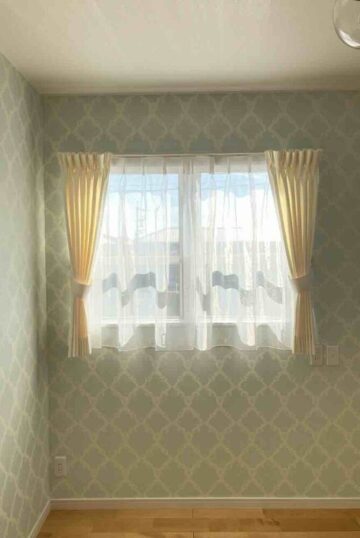 カーテン取り付け