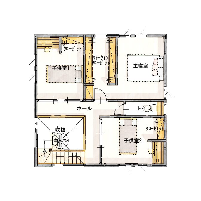 建売住宅間取り